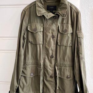 Women's J.Crew Olive Utility Jacket